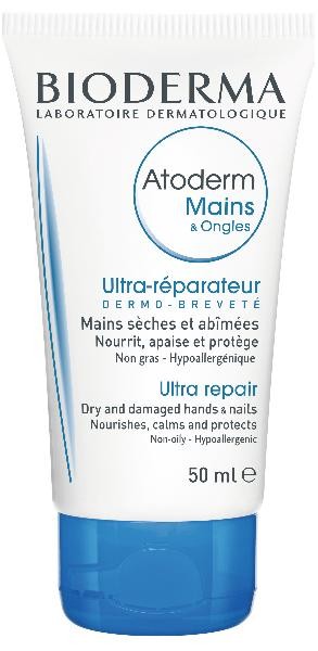 Image of BIODERMA Atoderm crème mains et ongles (50ml)