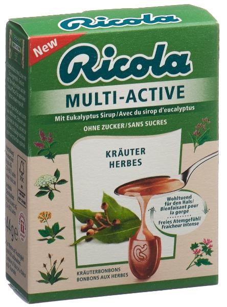 Image of Ricola Multi-Active Kräuter ohne Zucker (44g)