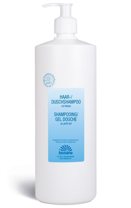 Image of Biosana Molke Dusch Shampoo Flasche (1 Liter)