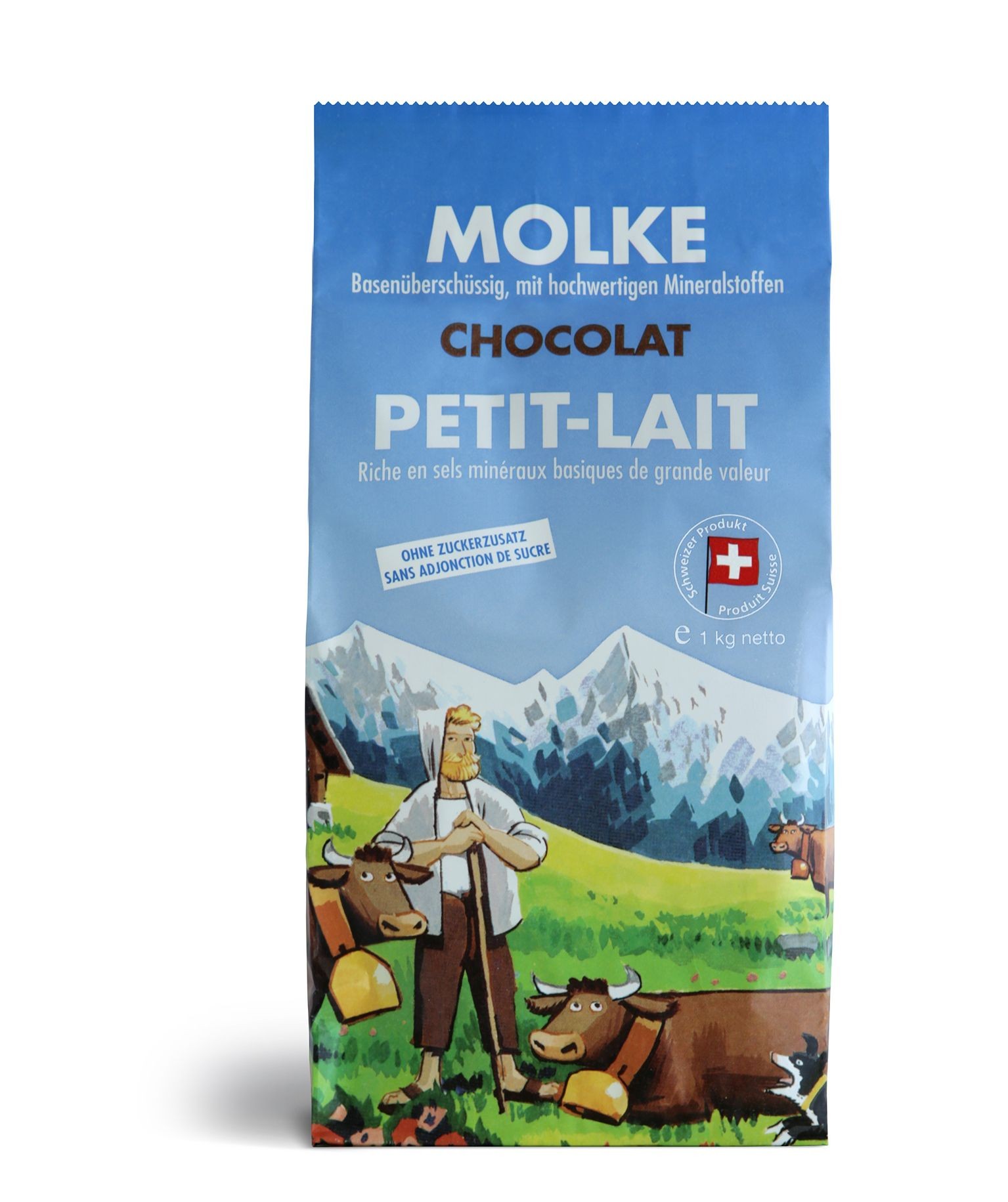 Image of Biosana Molke Granulat Chocolat refill (1kg)