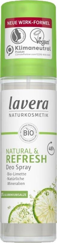 Image of Lavera Deo Spray Natural & REFRESH Spray (75ml)
