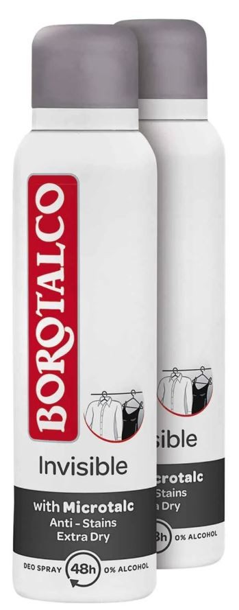 Image of Borotalco Deo Invisible Spray (2 x 150ml)