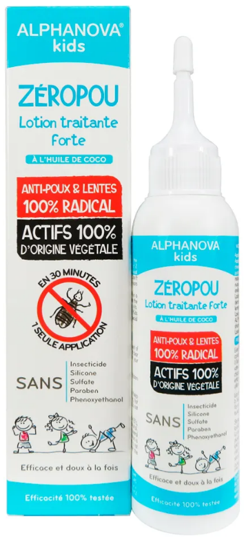 Image of ALPHANOVA kids Behandlungslotion zeropou (100ml)
