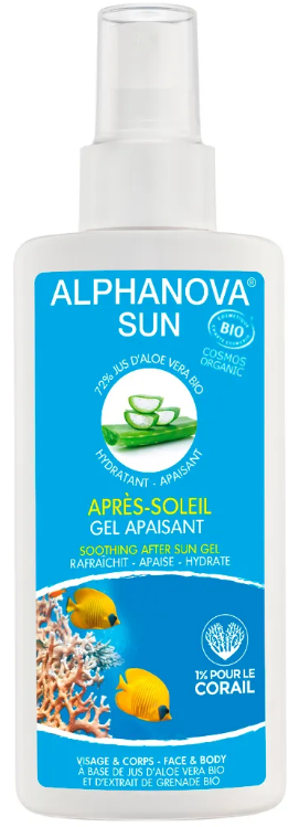 Image of ALPHANOVA Sun Après-Soleil Gel Bio (125ml)