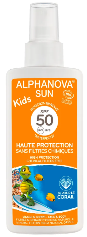 Image of ALPHANOVA Sun Spray Kids SPF50 Bio (125ml)