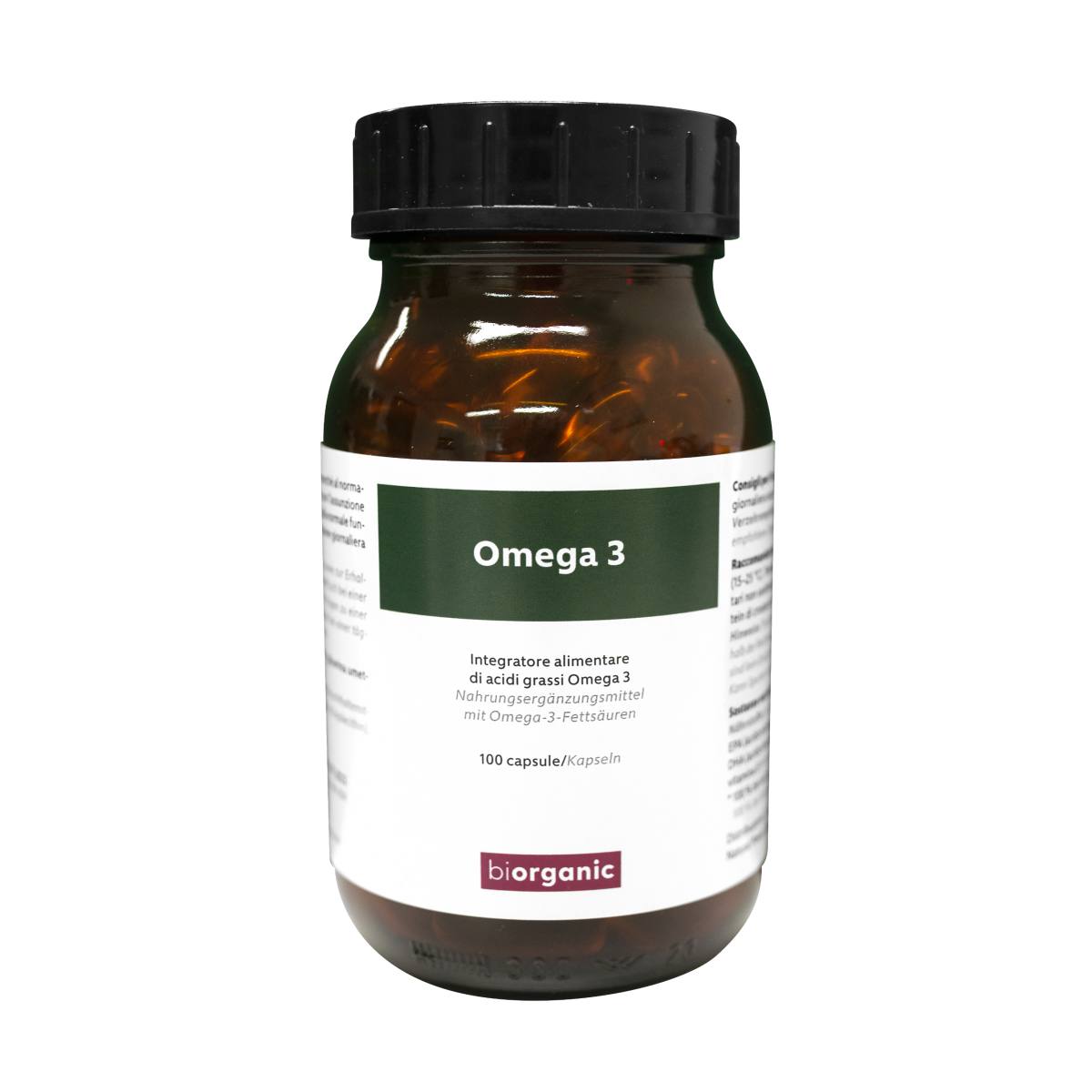 Image of Biorganic Omega-3 Kapseln F/D (100 Stk)