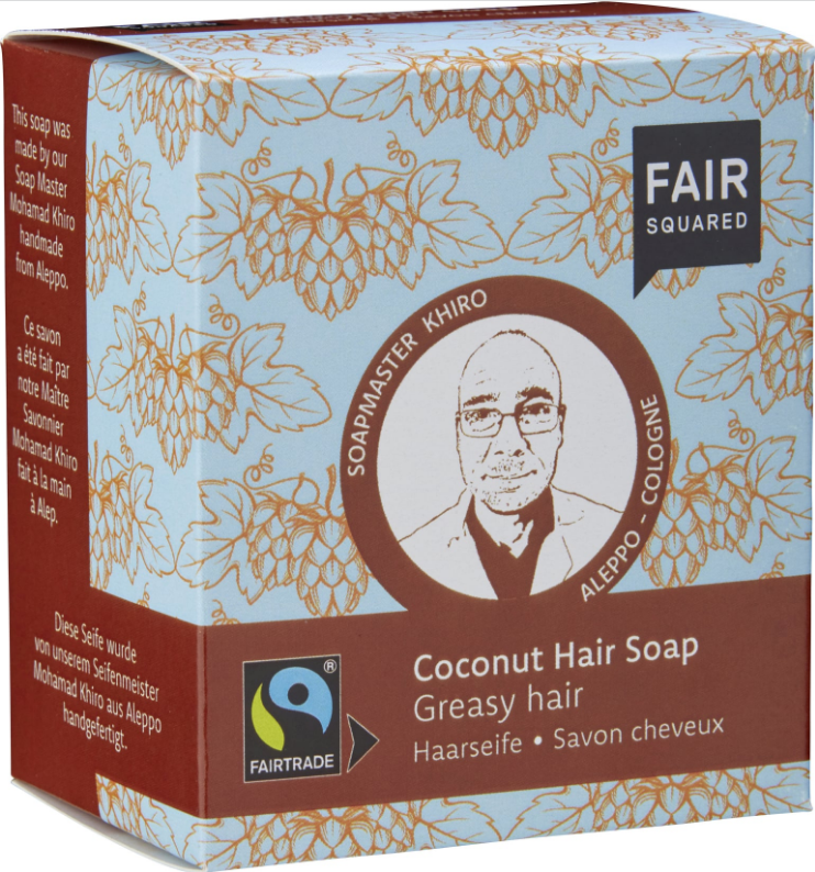 Image of FAIR SQUARED Coconut Hair Soap (2x80g)