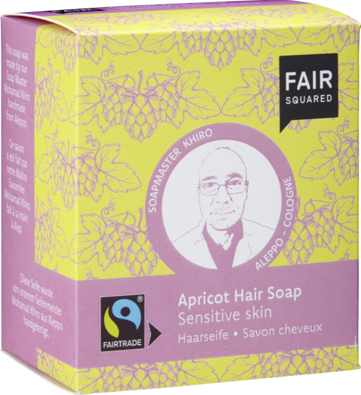 Image of FAIR SQUARED Apricot Hair Soap (2x80g)