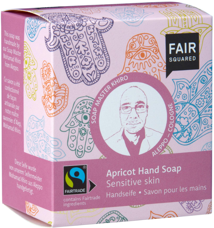 Image of FAIR SQUARED Apricot Hand Soap (2x80g)