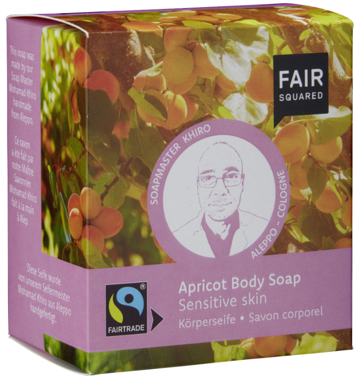 Image of FAIR SQUARED Apricot Body Soap (2x80g)