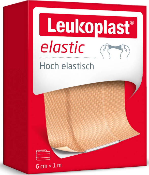Image of Leukoplast elastic 6cmx1m Rolle (1 Stk)