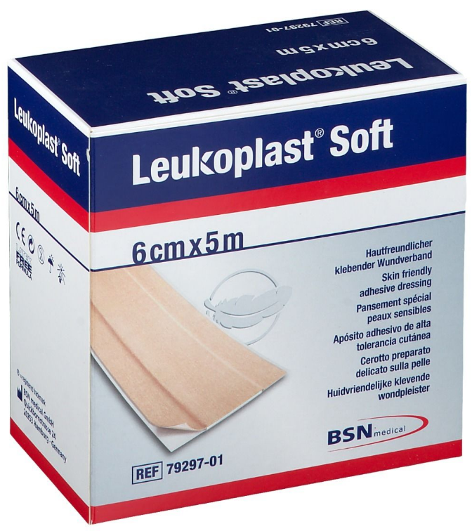 Image of Leukoplast Soft 6cmx5m Rolle (1 Stk)