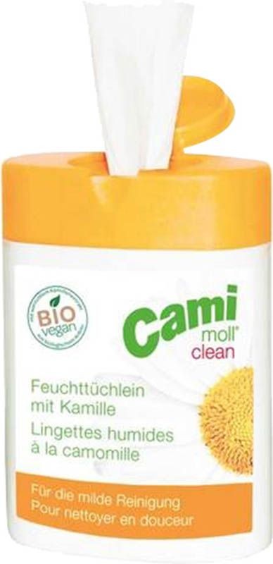 Image of Cami Moll clean Feuchttücher NF Box (40 Stk)