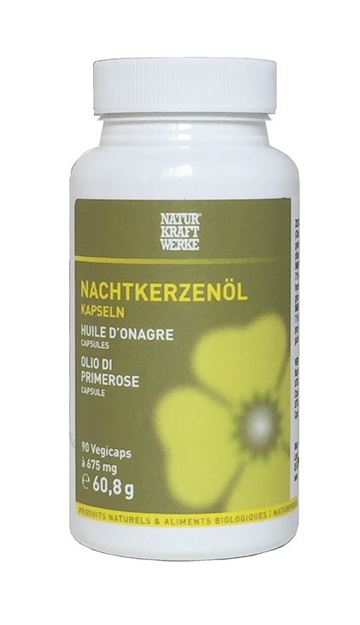 Image of NATURKRAFTWERKE Nachtkerzenöl Vegicaps (90 Stk)