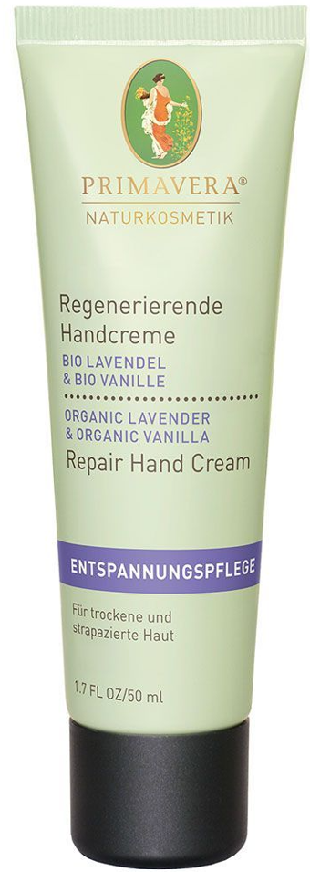 Image of Primavera Regenerierende Handcreme Bio Lavendel & Bio Vanille (50ml)