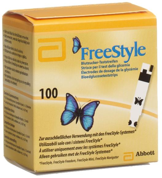 Image of Abbott Freestyle Teststreifen (100 Stk)