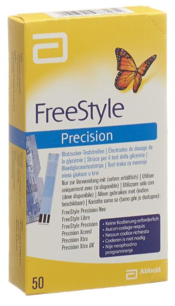 Image of Abbott Freestyle Precision Teststreifen (50 Stk)