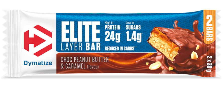 Image of Dymatize Elite Layer Pro Bar Schokolade Peanut Butter & Caramel (60g)
