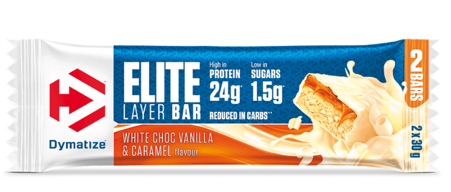 Image of Dymatize Elite Layer Pro Bar White Chocolate Vanilla & Caramel (60g)