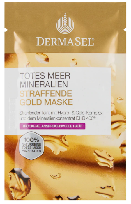 Image of Dermasel Totes Meer Straffende Gold Maske (12ml)