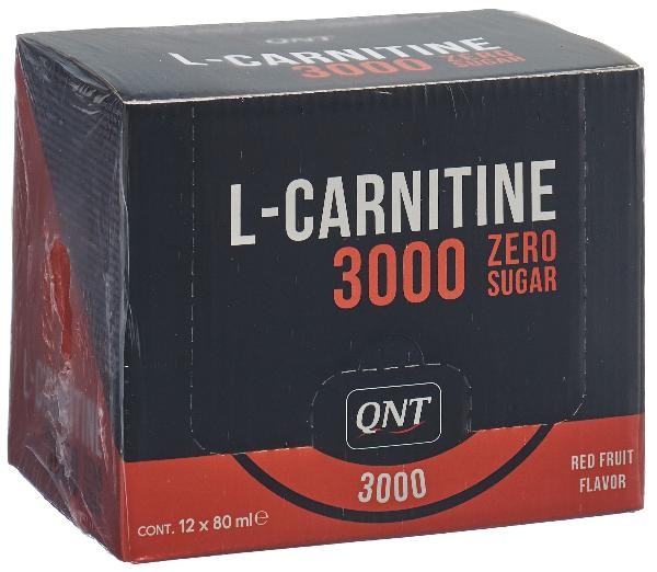 Image of QNT L-Carnitine Shot 3000 mg (12x80ml)