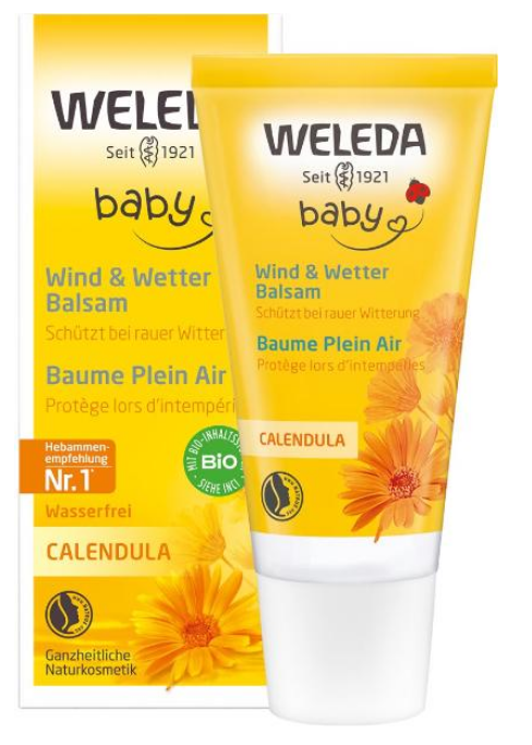 Image of Weleda Baby Calendula Wind & Wetter Balsam (30ml)
