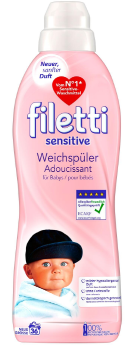 Image of filetti sensitive Weichspüler (0.9L)