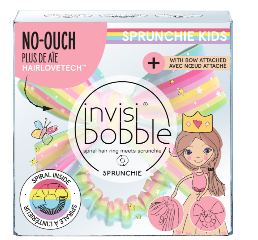 Image of Invisibobble Haarbinder Kids Sprunchie Let's Chase Rainbows (1 Stk)