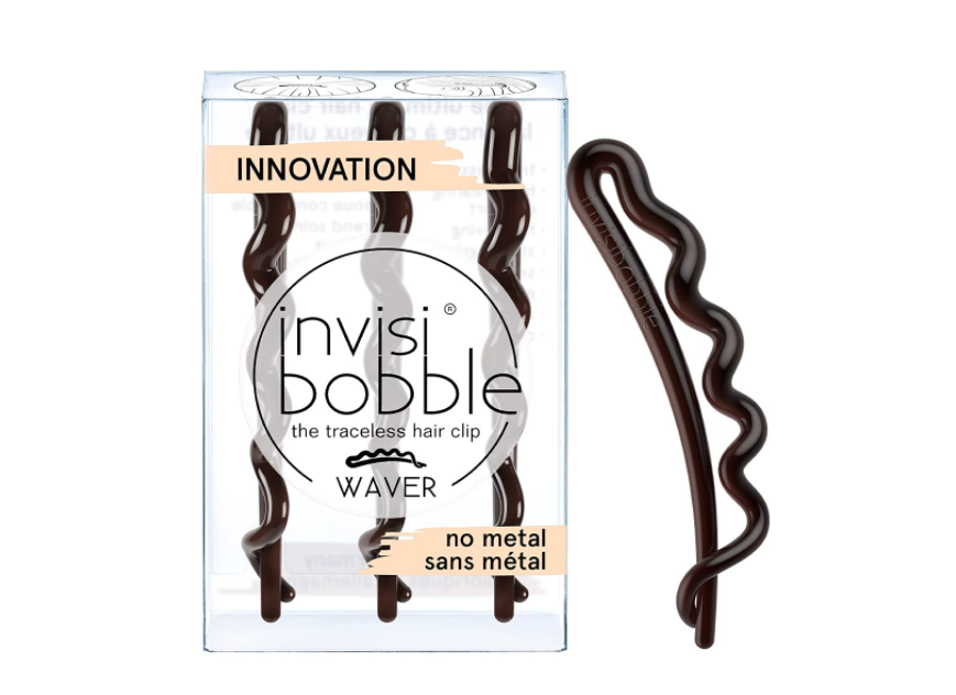 Image of Invisibobble Haarclip Waver braun (3 Stk)