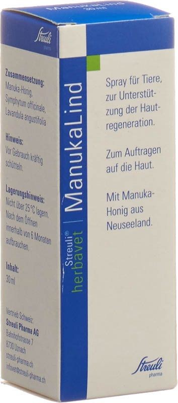 Image of Streuli herbavet Manuka Lind Spray (30ml)