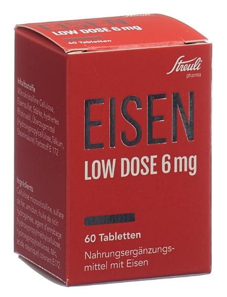 Image of Streuli Eisen Low Dose Tabletten 6mg (60 Stk)
