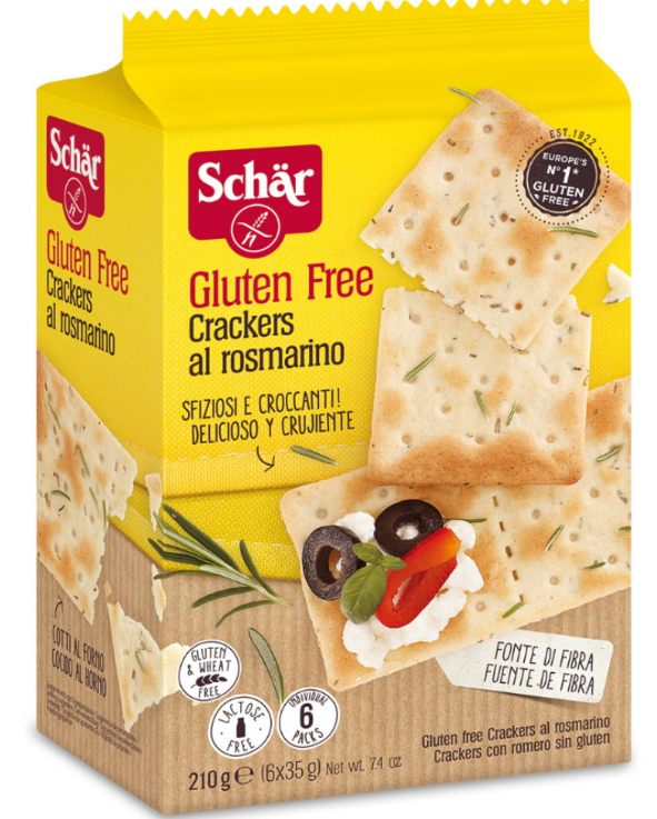Image of SCHÄR Crackers al rosmarino glutenfrei (210g)