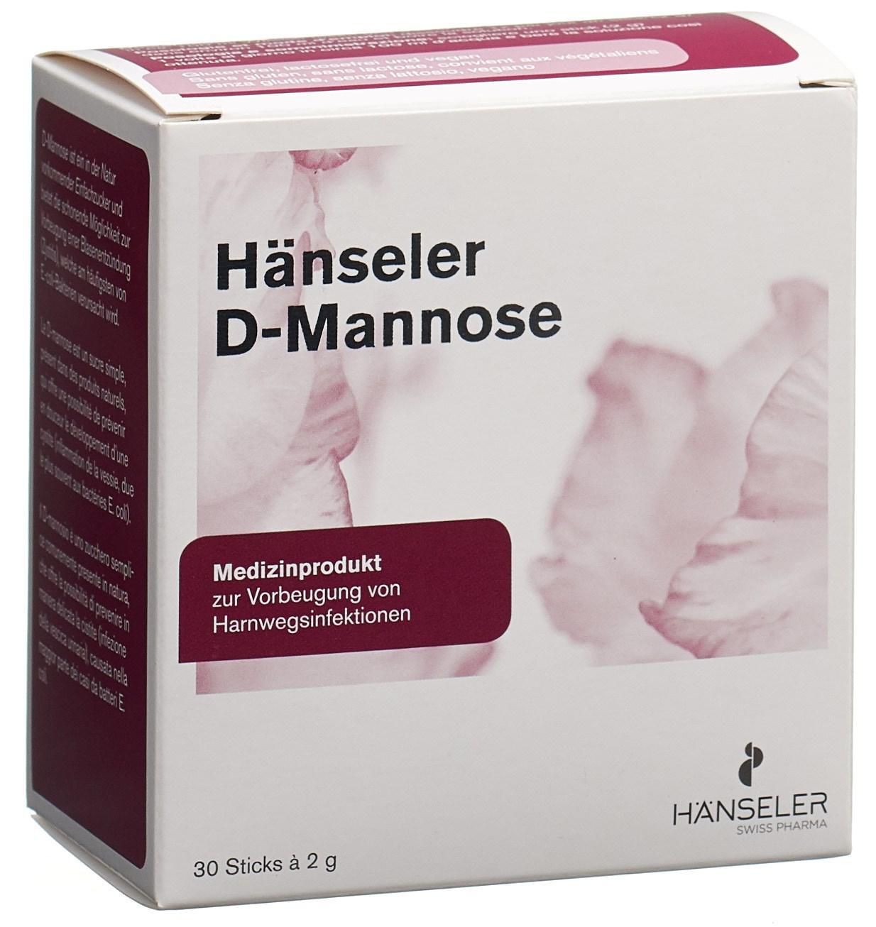 Image of Hänseler D-Mannose (30 Sticks)