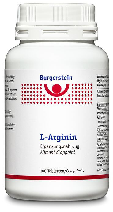 Image of Burgerstein L-Arginin (100 Stk)
