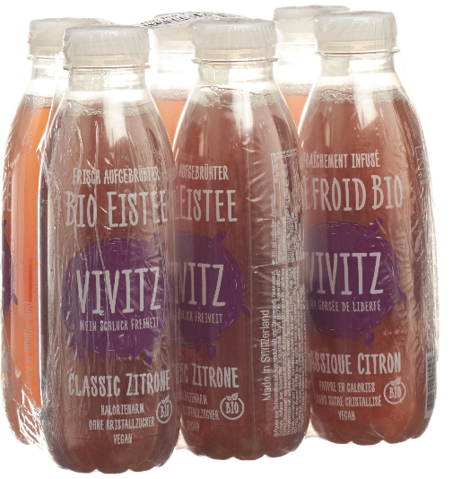 Image of VIVITZ Bio Eistee Classic Zitrone (6x5dl)