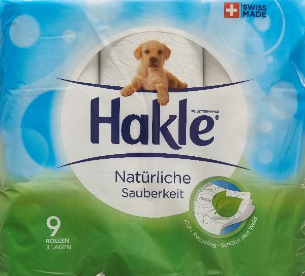 Image of Hakle Natürliche Sauberkeit FSC (9 Stk)