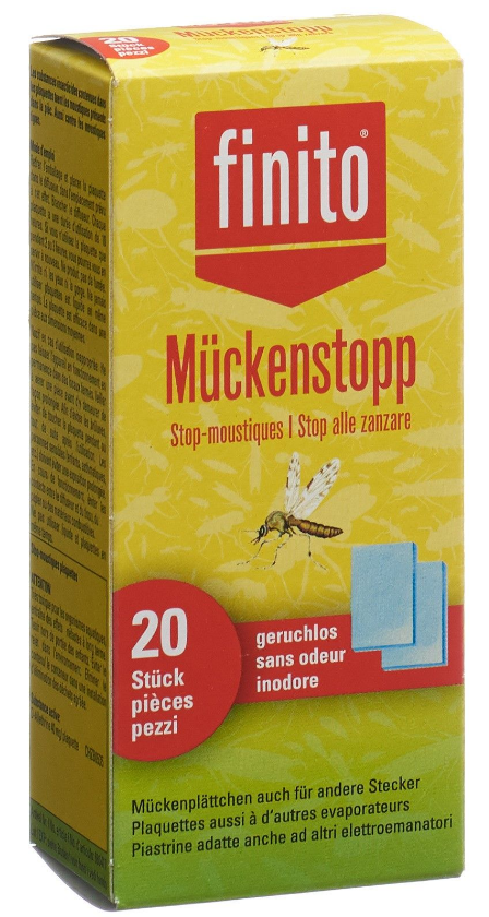 Image of Finito Mückenstopp Plättchen (20 Stk)