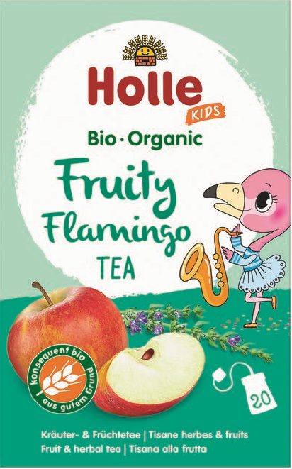 Image of Holle Bio Fruity Flamingo Kinder Tea (20 Stk)