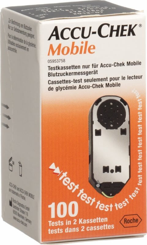 Image of Accu Chek Mobile Testkassetten (2x50 Stk)