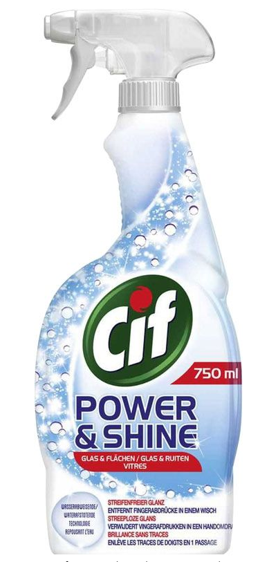 Image of Cif Power & Shine Glas Spray (750ml)