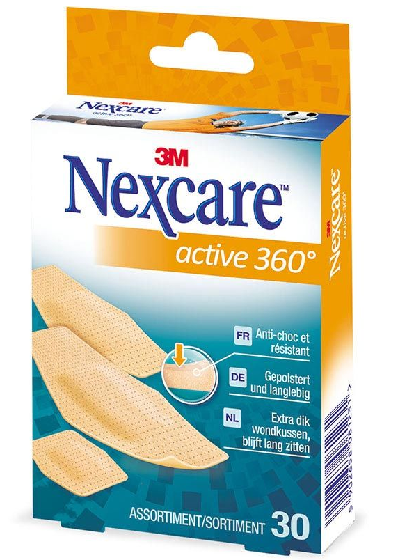 Image of 3M Nexcare Pflaster Active 360° (30 Stk)