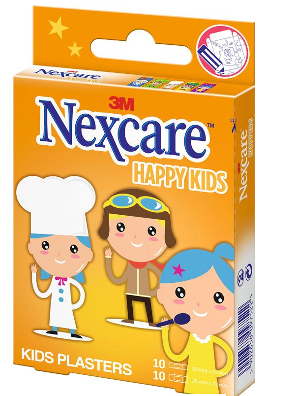Image of 3M Nexcare Kinderpflaster Happy Kids Berufe (20 Stk)