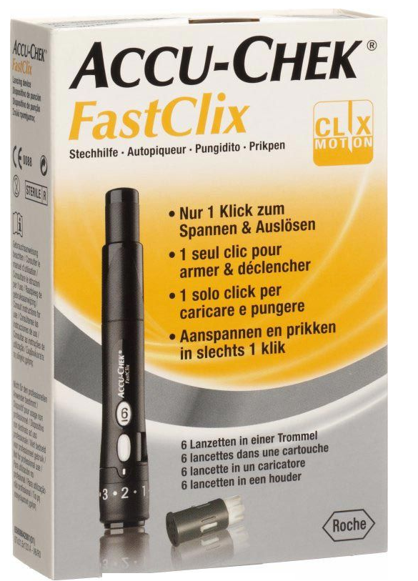 Image of Accu-Chek FastClix Kit + 6 Lanzetten