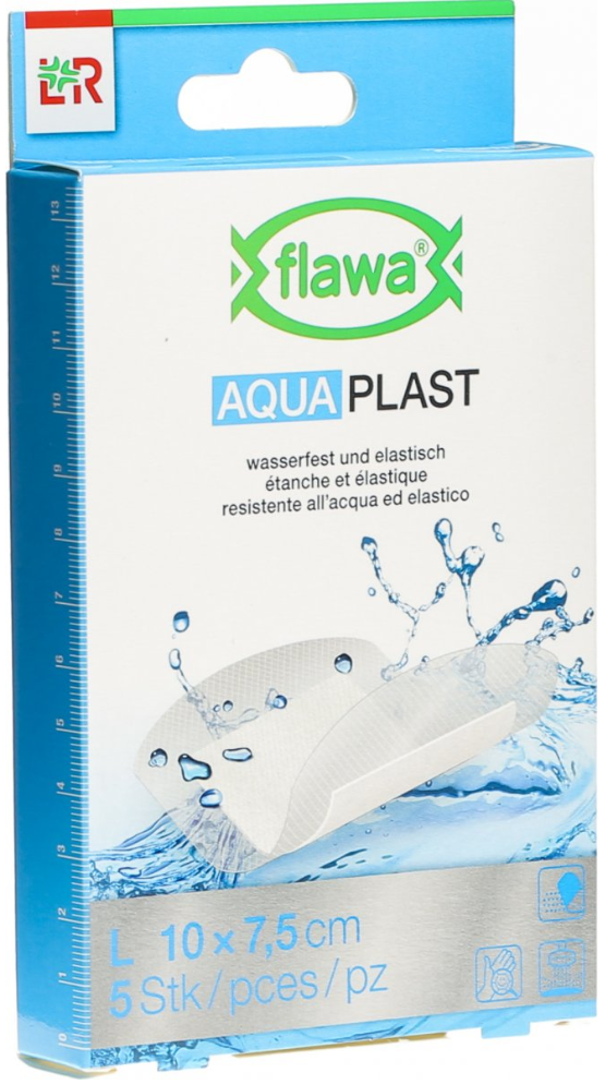 Image of FLAWA Aqua Pflaster 7.5x10cm wasserfest (5 Stk)