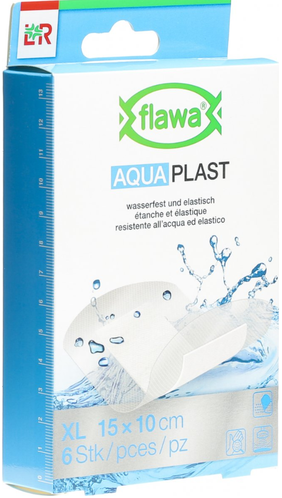 Image of FLAWA Aqua Pflaster 10x15cm wasserfest (6 Stk)