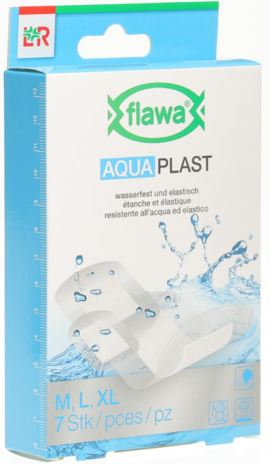 Image of FLAWA Aqua Pflaster wasserfest 3 Größen (7 Stk)