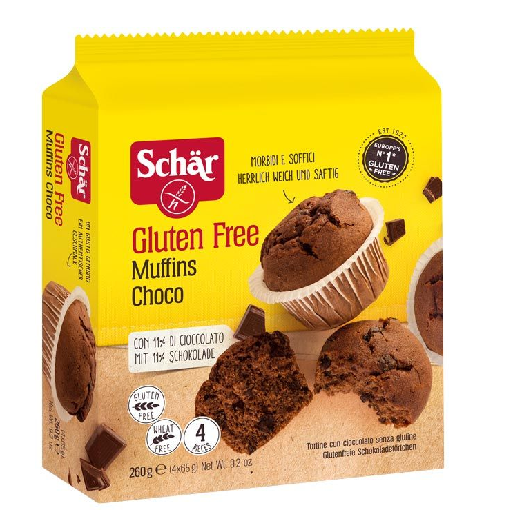 Image of SCHÄR Muffins Choco glutenfrei (260g)
