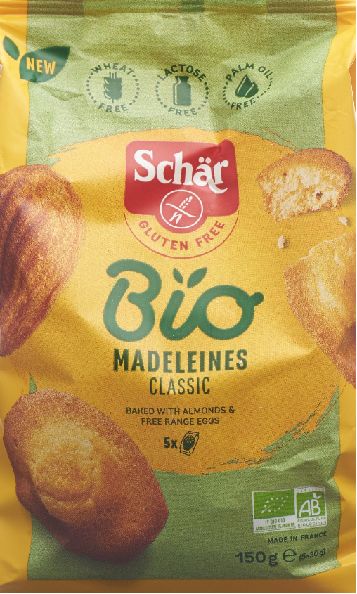 Image of SCHÄR Bio Madeleines classic glutenfrei (150g)