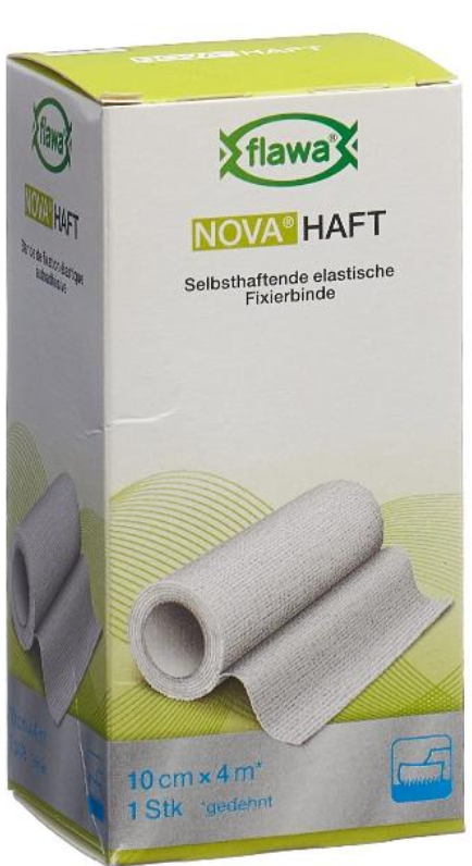 Image of FLAWA NOVA HAFT selbsthaftende elastische Fixierbinde 10cmx4m (1 Stk)