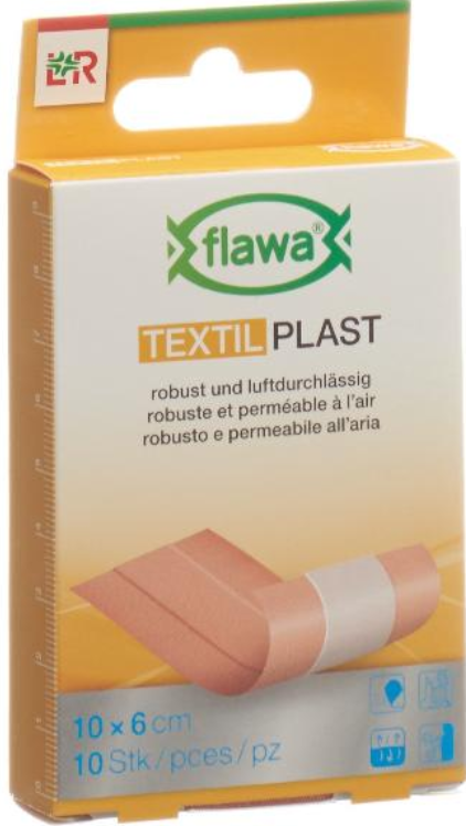 Image of FLAWA Textil Pflaster 10x6cm (10 Stk)